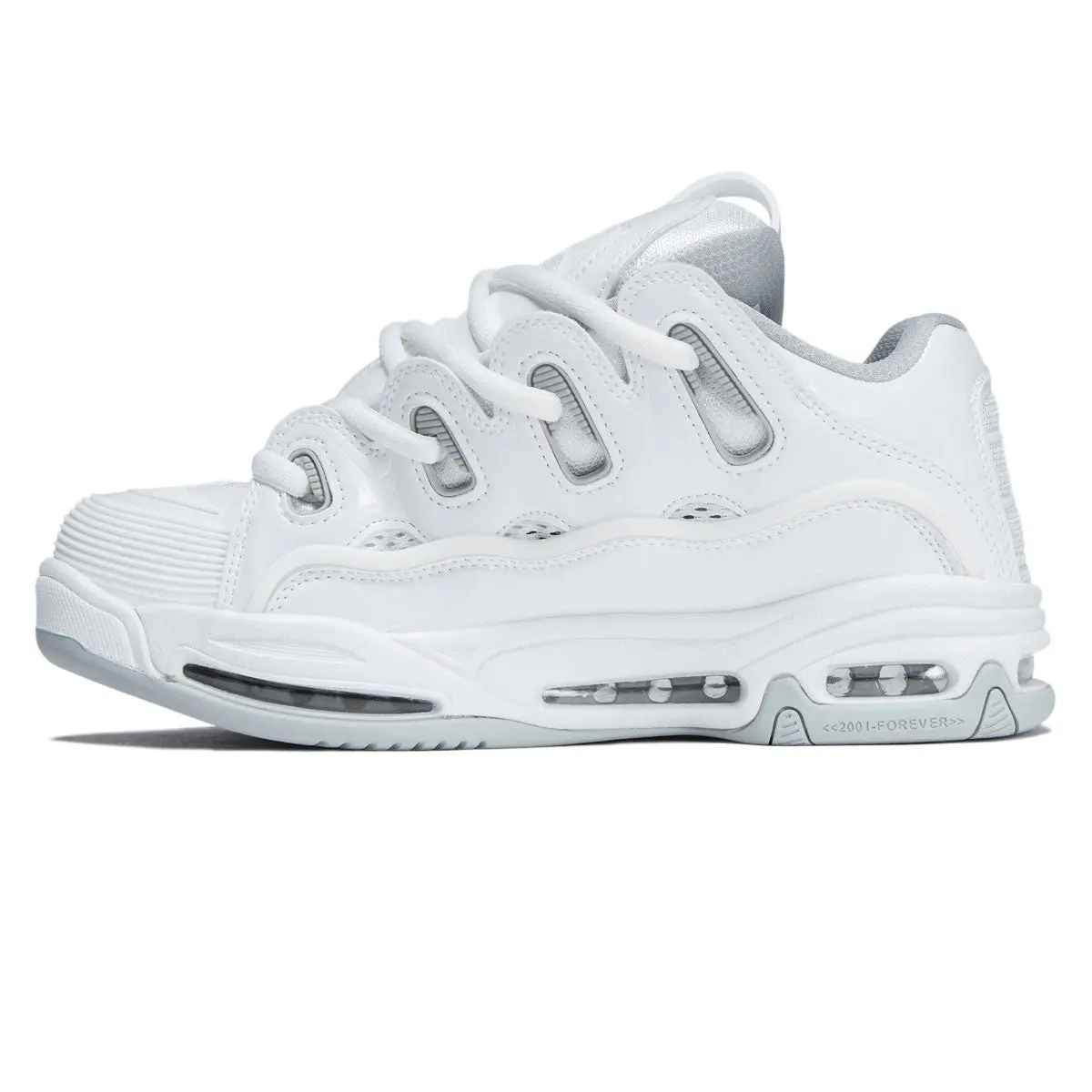 Osiris D3 2001 Shoes - White/Grey/White 2