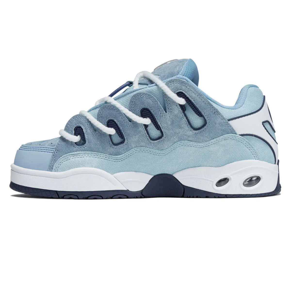 Osiris D3 Og Shoes - Denim/White/Blue 2