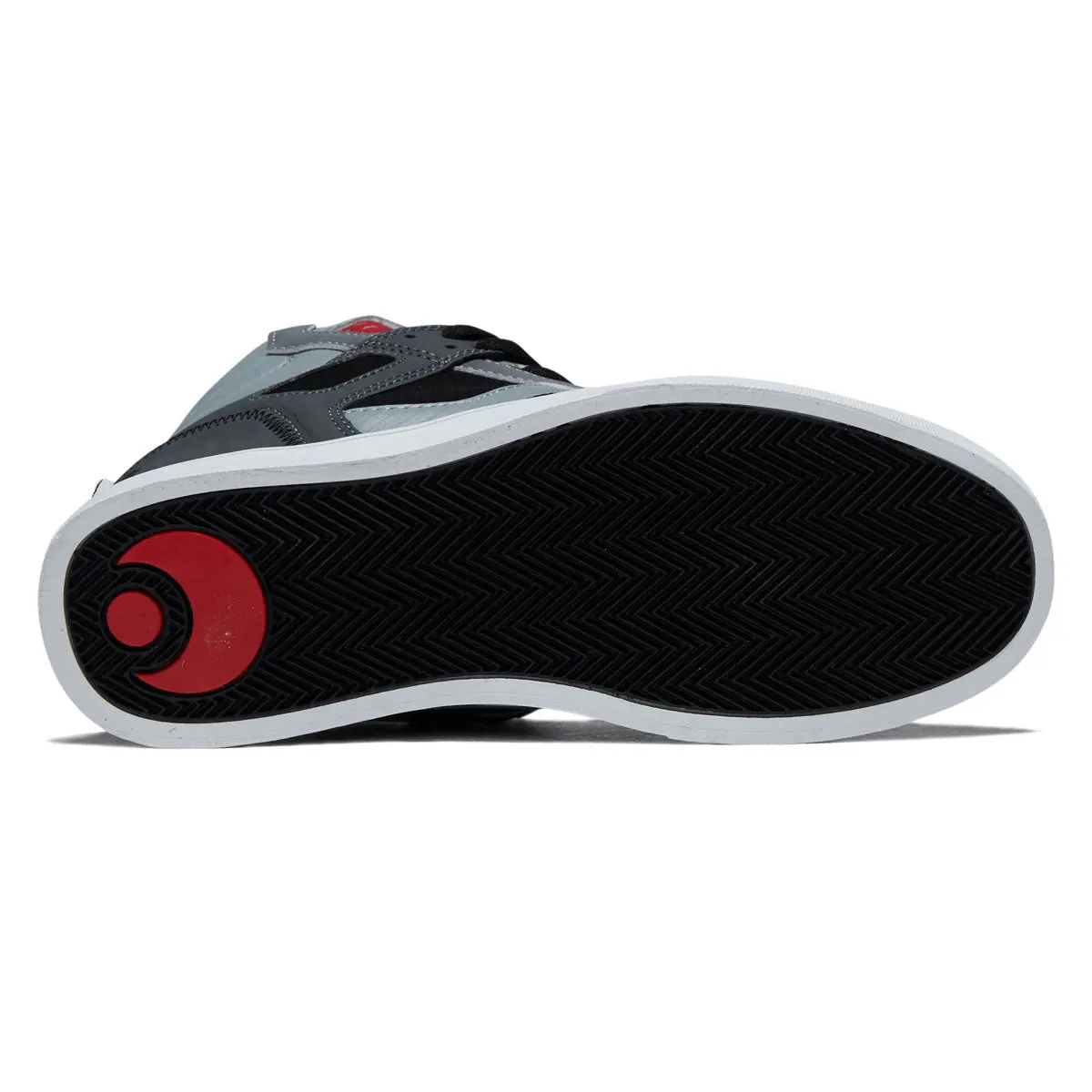 Osiris Clone Shoes - Black/Grey/Red 4