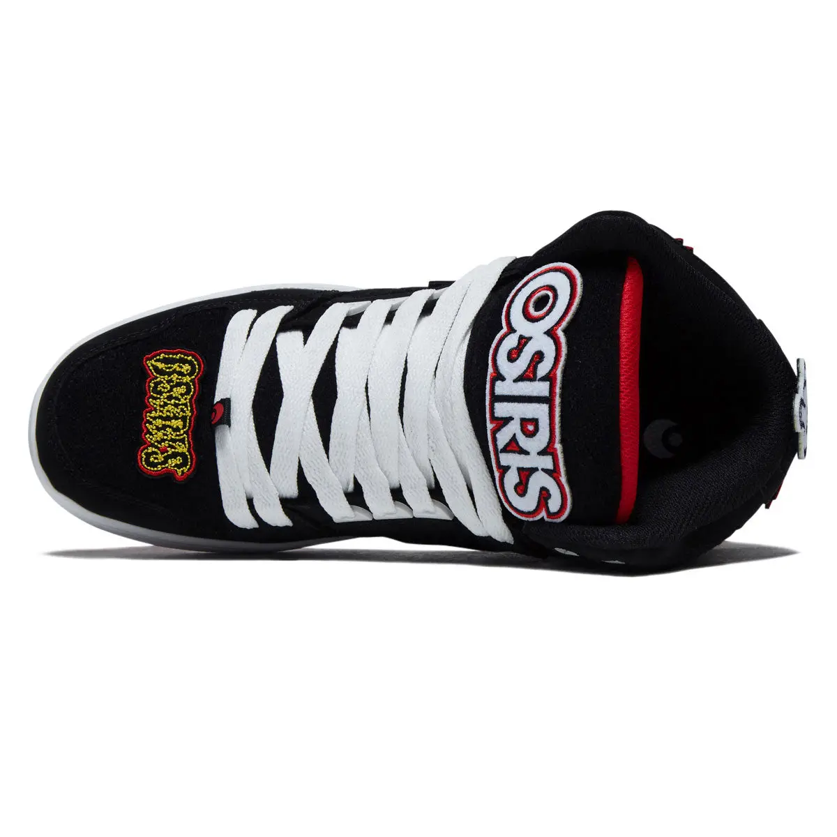 Osiris Nyc 83 Clk Shoes - Black/Red/Velcro 3