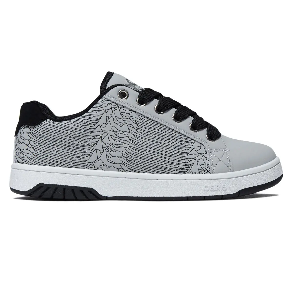 Osiris Troma Alt Shoes - Grey/White/Pulse 1