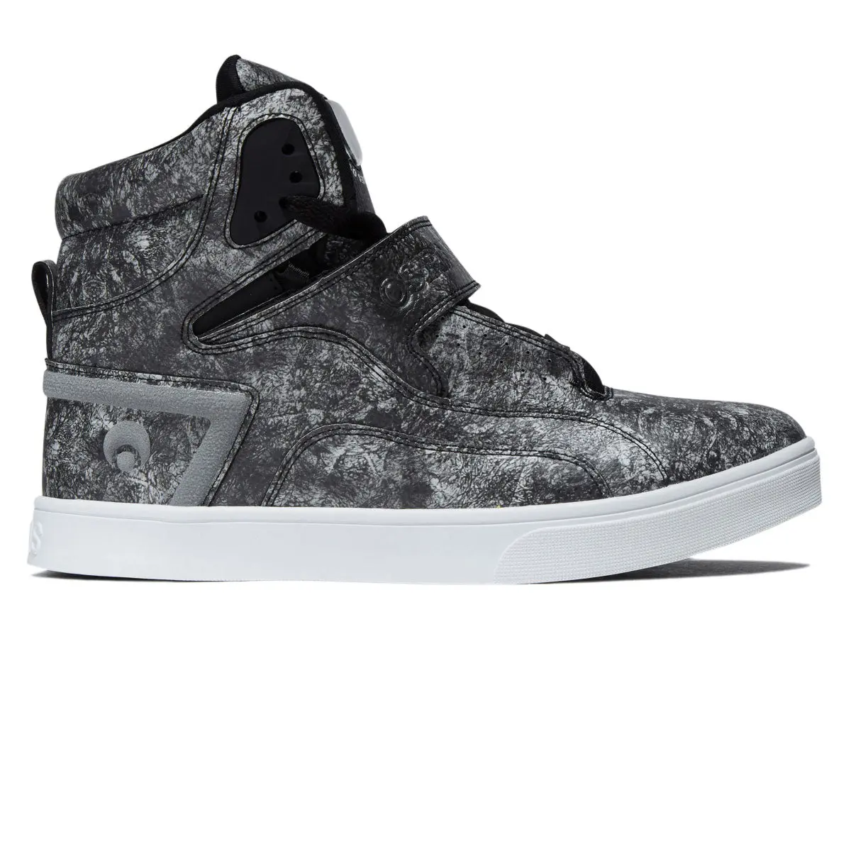 Osiris Rize Ultra Shoes - Black/Crack/White 1