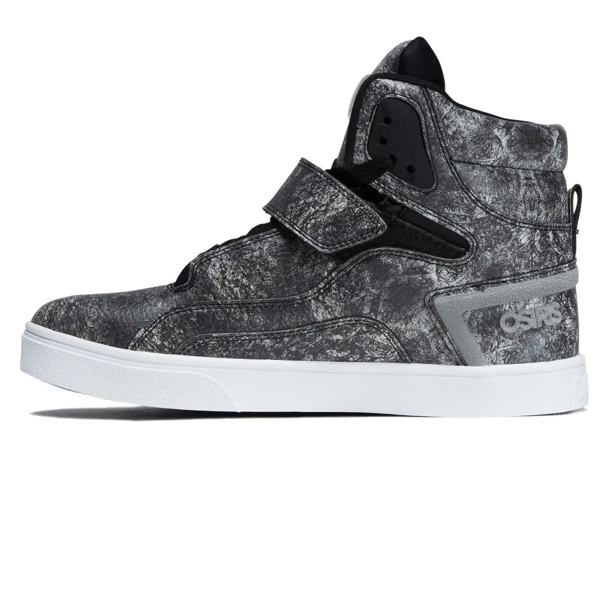 Osiris Rize Ultra Shoes - Black/Crack/White 2