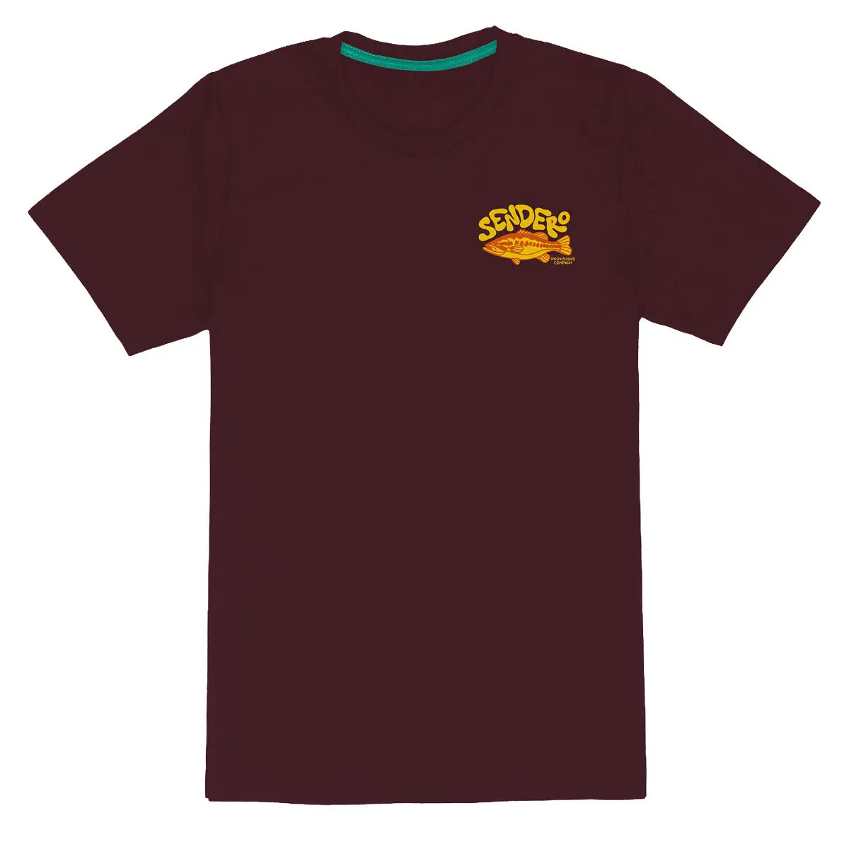 Sendero Lunker T-Shirt - Burgundy 1