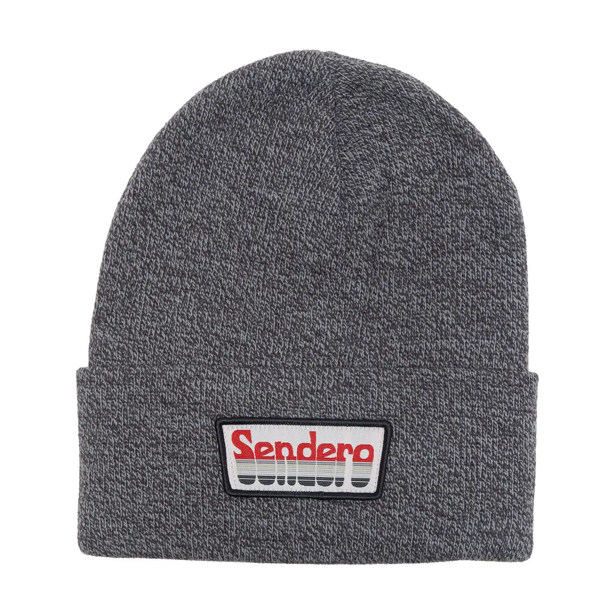 Sendero Santa Fe Retro Logo Beanie - Marl Gray 1