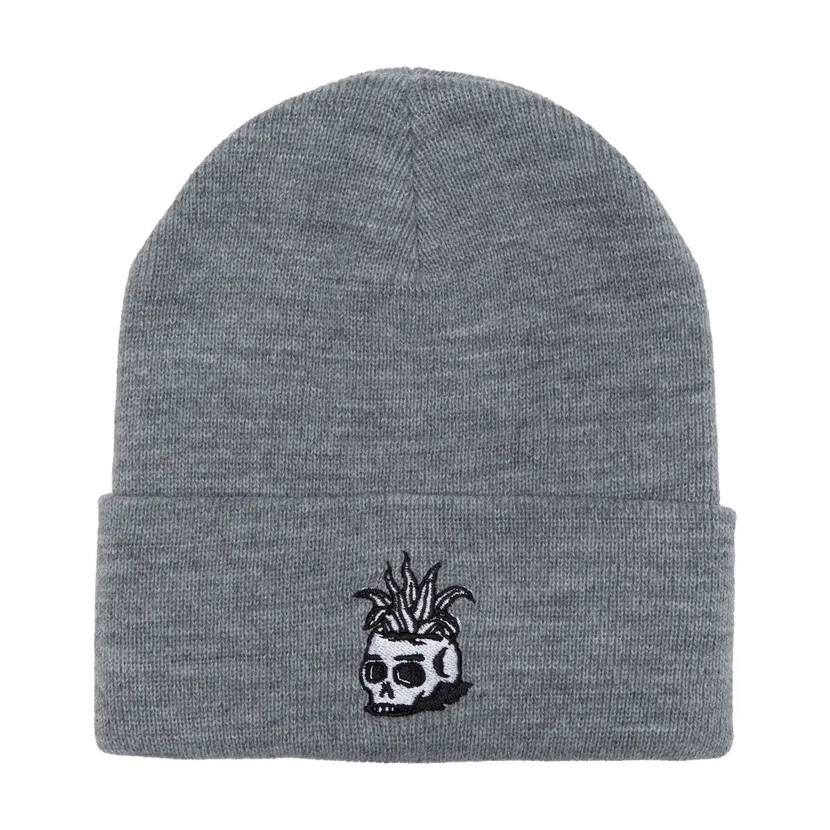 Sendero Santa Fe Muertos Beanie - Light Gray Heather 1