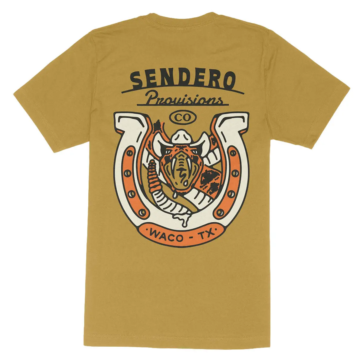Sendero Snake Luck T-Shirt - Goldenrod 1