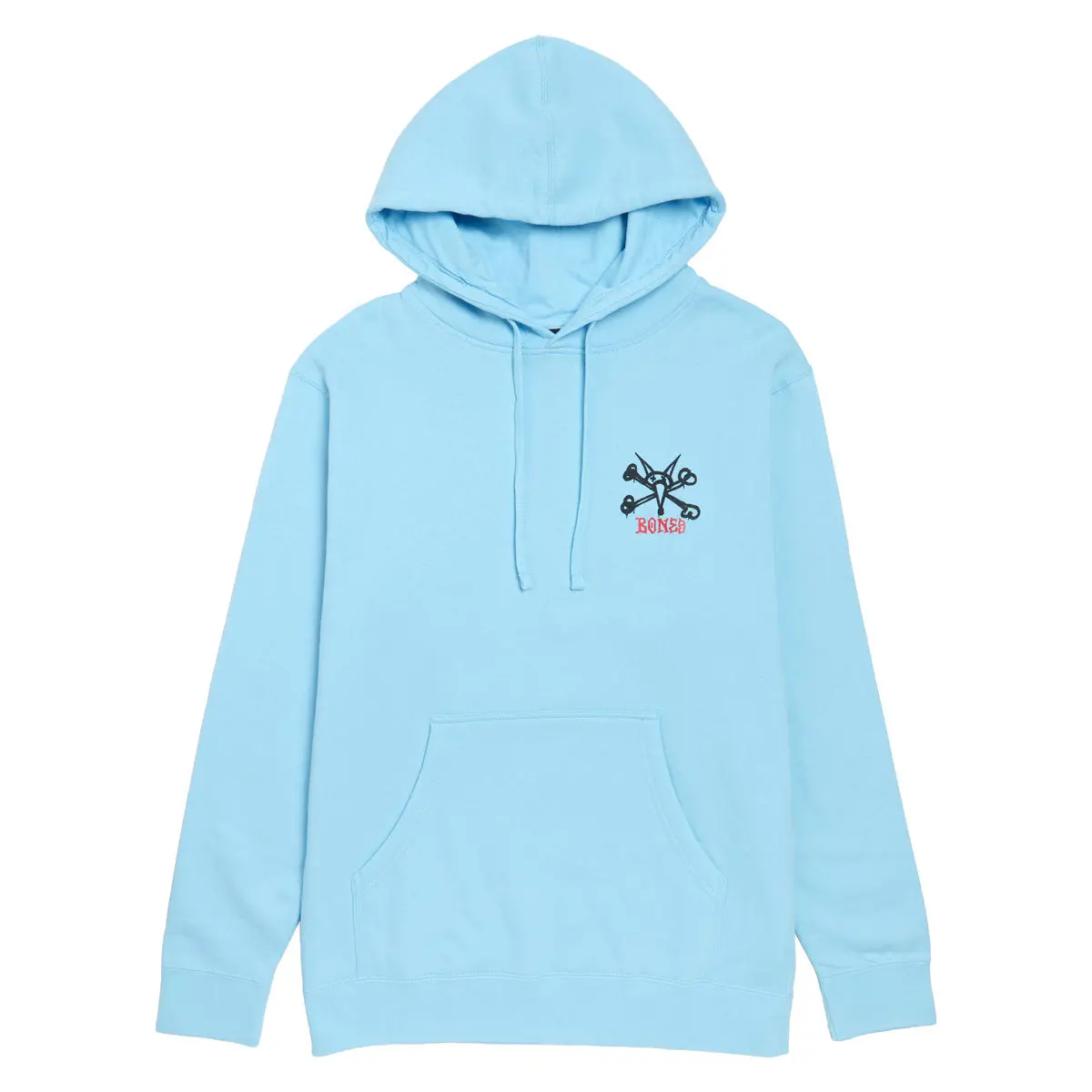 Powell-Peralta Rat Bones Hoodie - Aquatic Blue 1