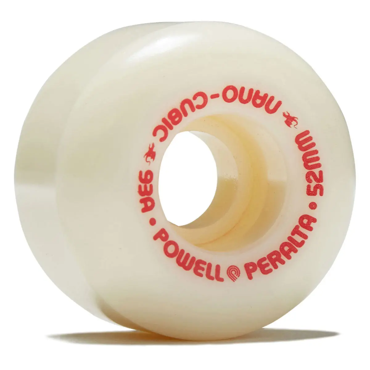 Powell-Peralta Dragon Formula Nano Cubic 93A Skateboard Wheels - Off White - 52Mm 1