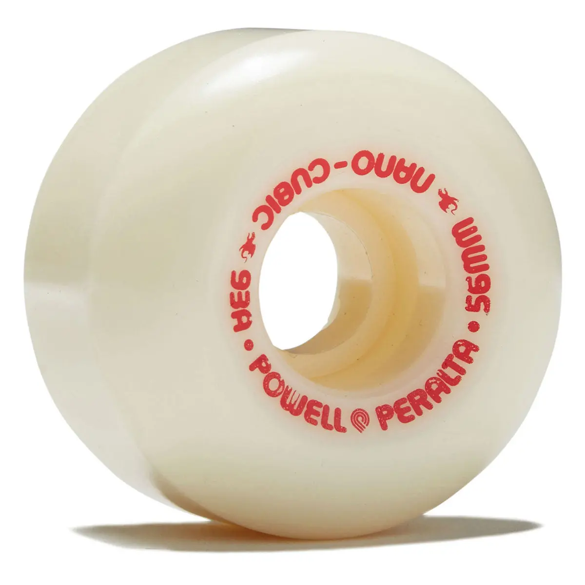 Powell-Peralta Dragon Formula Nano Cubic 93A Skateboard Wheels - Off White - 56Mm 1