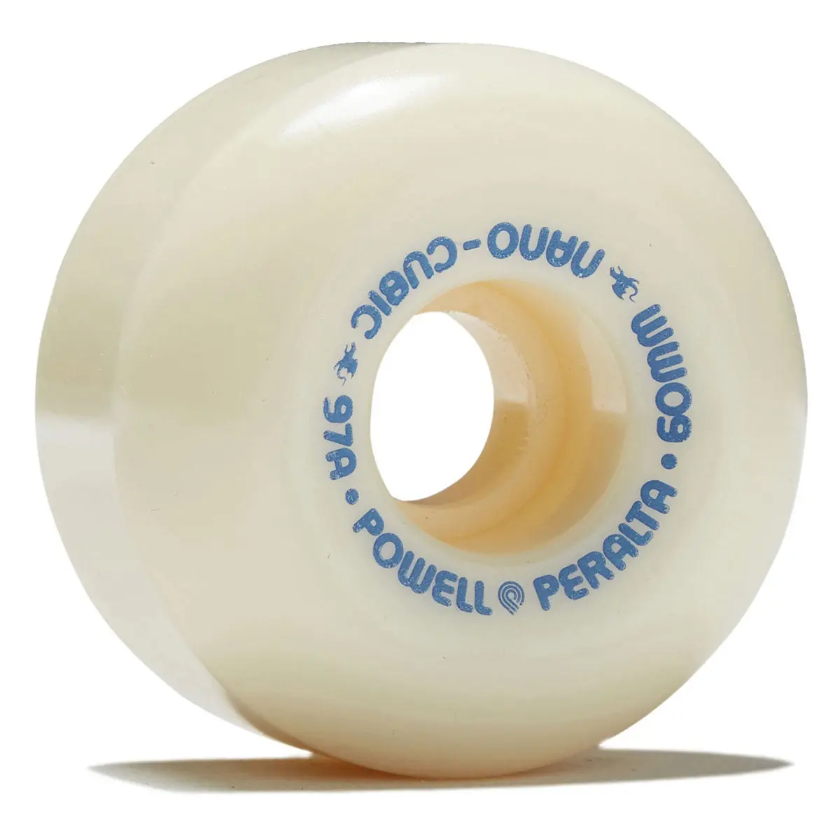 Powell-Peralta Dragon Formula Nano Cubic 97A Skateboard Wheels - Off White - 60Mm 1