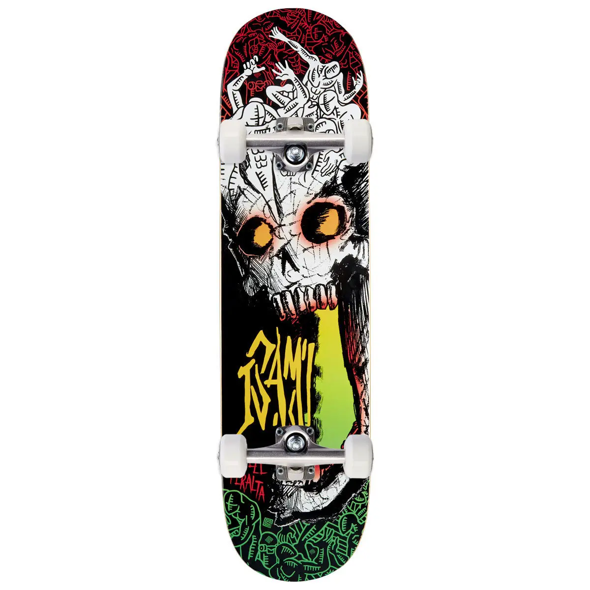 Isamu Yamamoto Skull Skateboard Complete - 8.00" 1
