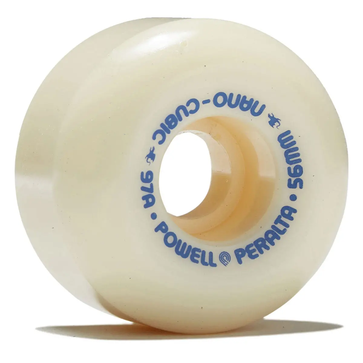 Powell-Peralta Dragon Formula Nano Cubic 97A Skateboard Wheels - Off White - 56Mm 1