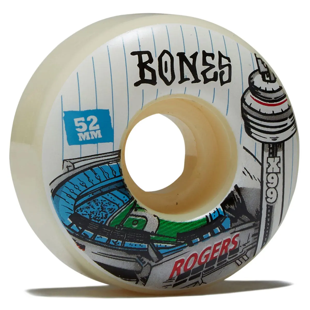 Bones X Formula Tj Rogers Centre 99A V1 Skateboard Wheels - 52Mm 1