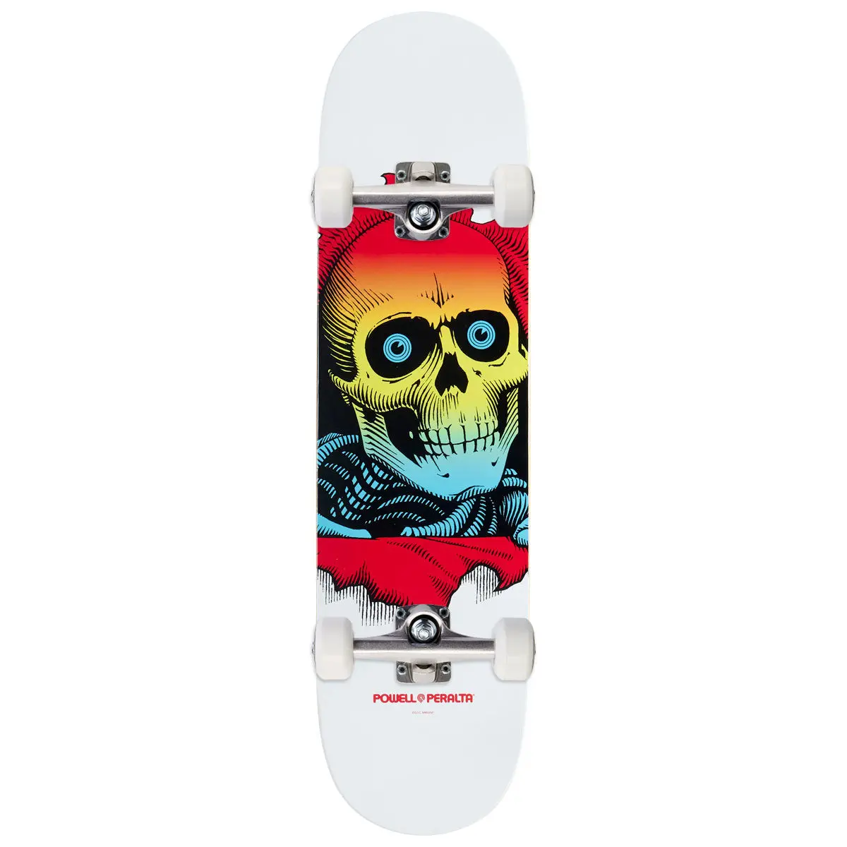 Powell-Peralta Ripper Skateboard Complete - Yellow Fade/White - 8.00" 1