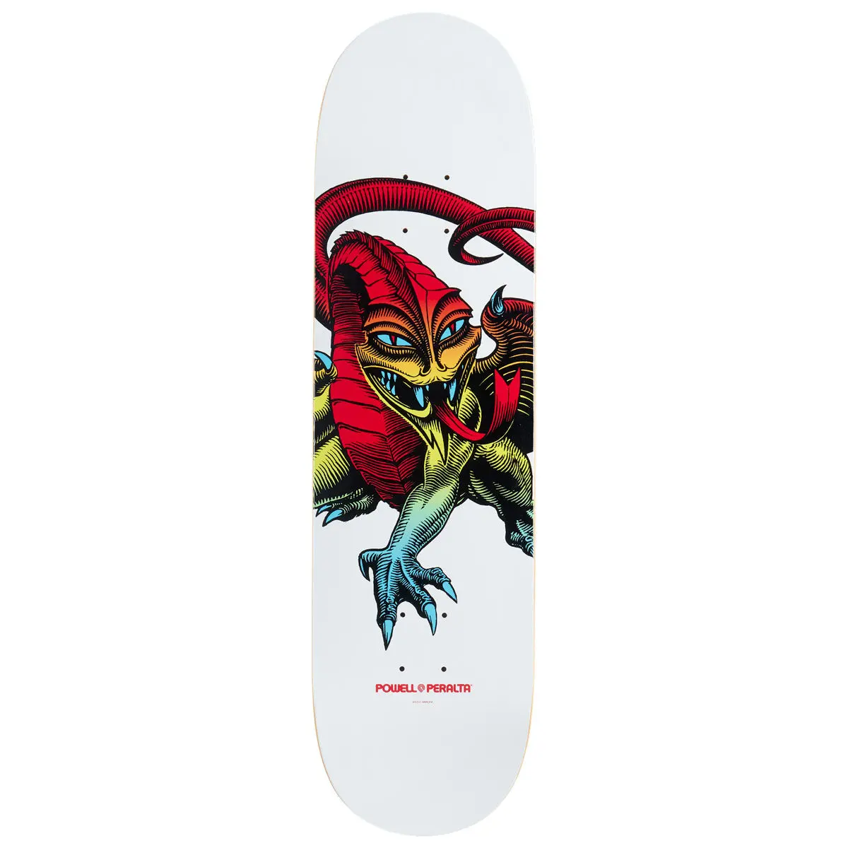 Powell-Peralta Steve Caballero Dragon Skateboard Deck - Yellow Fade/White - 8.75" 1