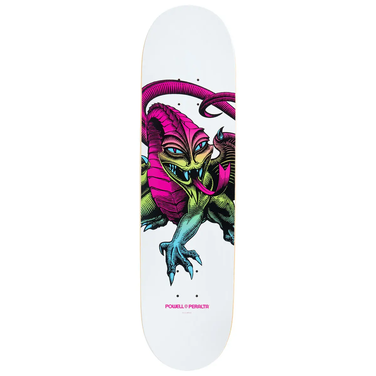 Powell-Peralta Steve Caballero Dragon Skateboard Deck - Lime Fade/White - 8.25" 1