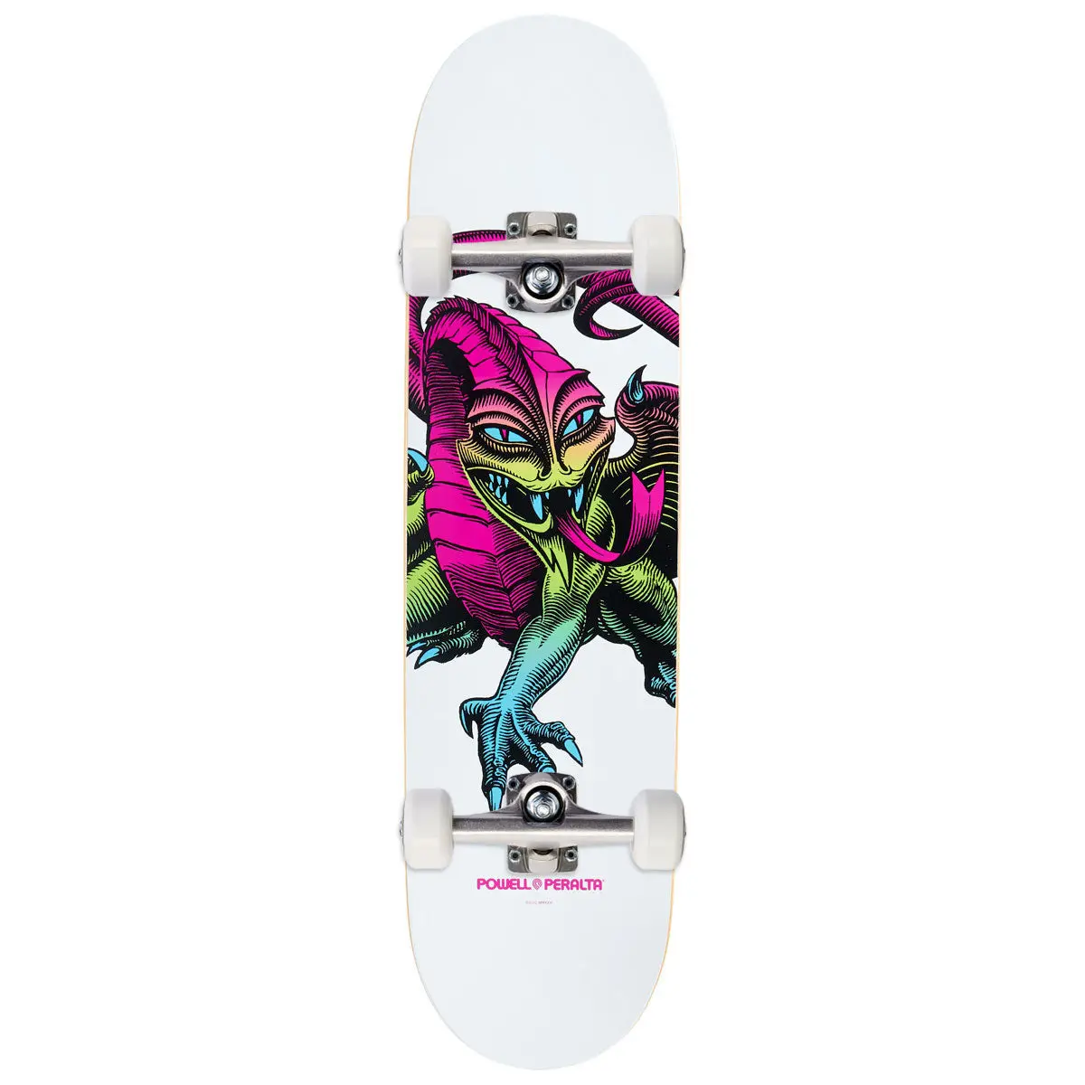Powell-Peralta Steve Caballero Dragon Skateboard Complete - Lime Fade/White - 8.25" 1