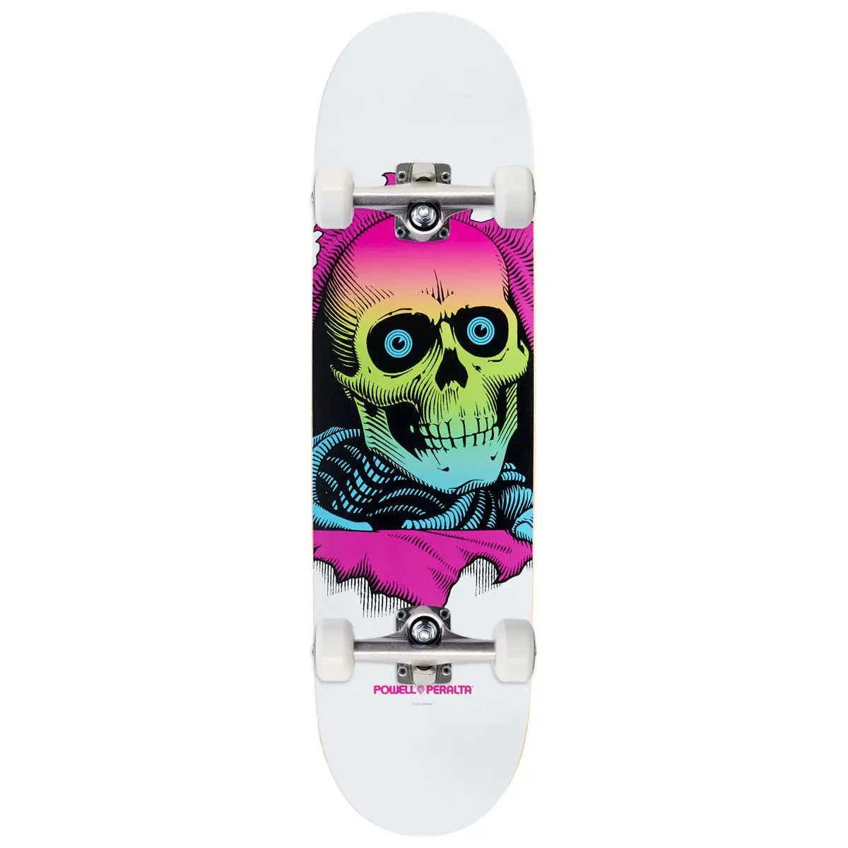 Powell-Peralta Ripper Skateboard Complete - Lime Fade/White - 8.50" 1