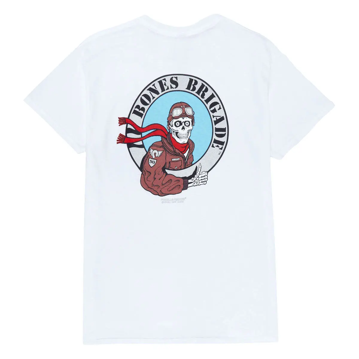 Bones Brigade Ripper Pilot T-Shirt - White 1