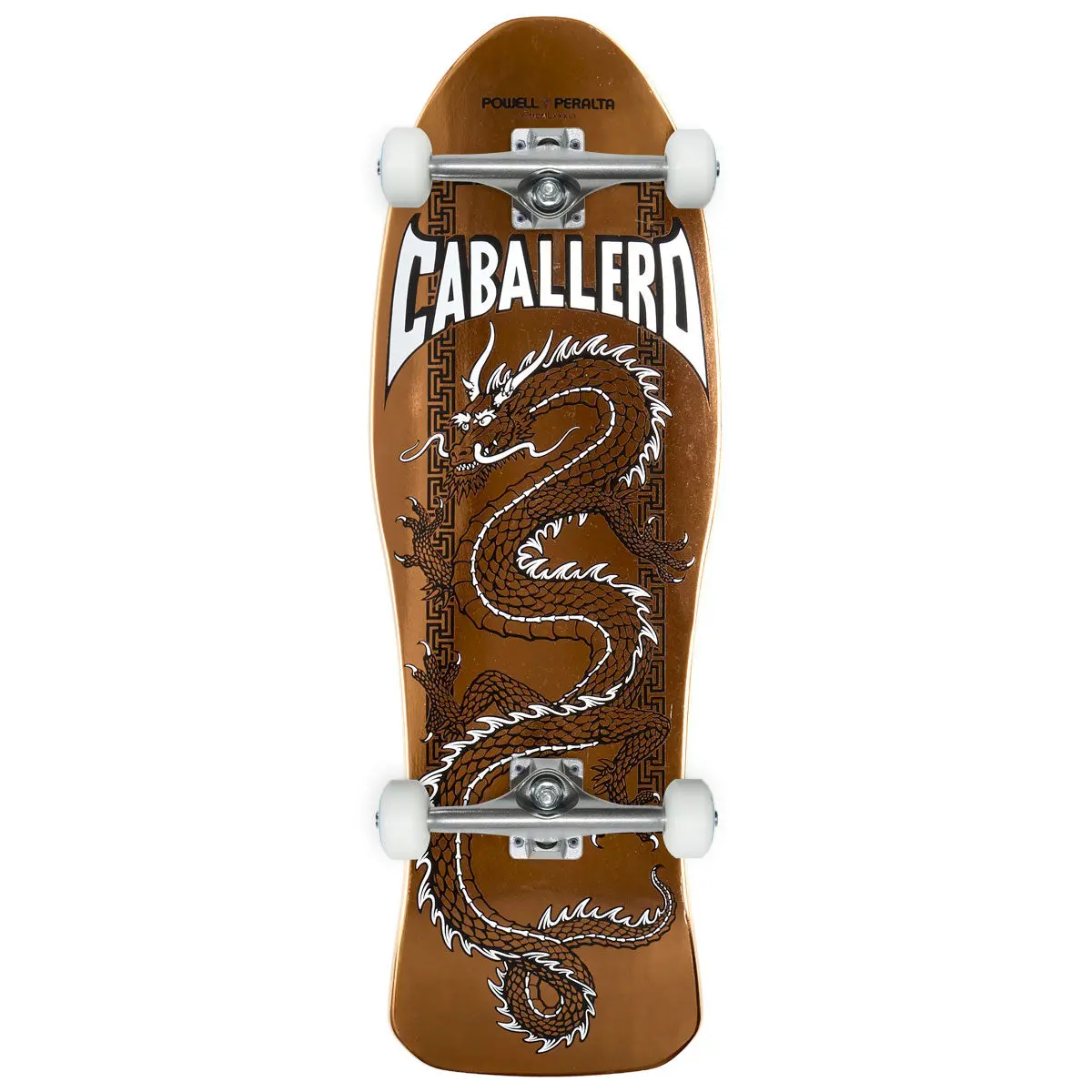 Powell-Peralta Steve Caballero Chinese Dragon 24 Skateboard Complete - Copper Foil - 10.00" 1