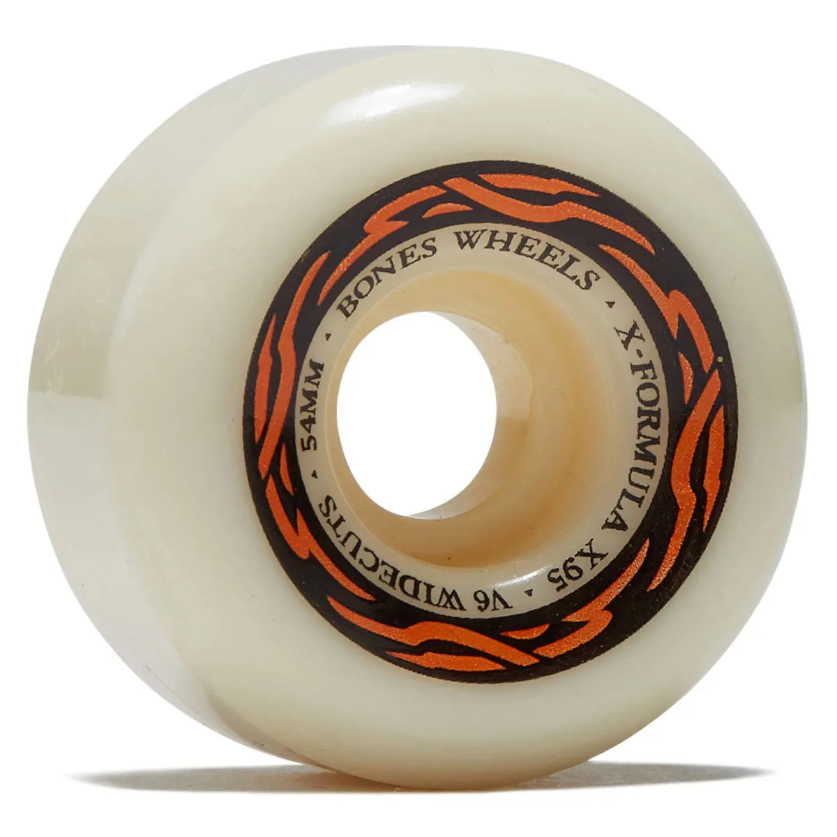 Bones X-Formula Widecuts 95A V6 Wide-Cut Skateboard Wheels - 54Mm 1