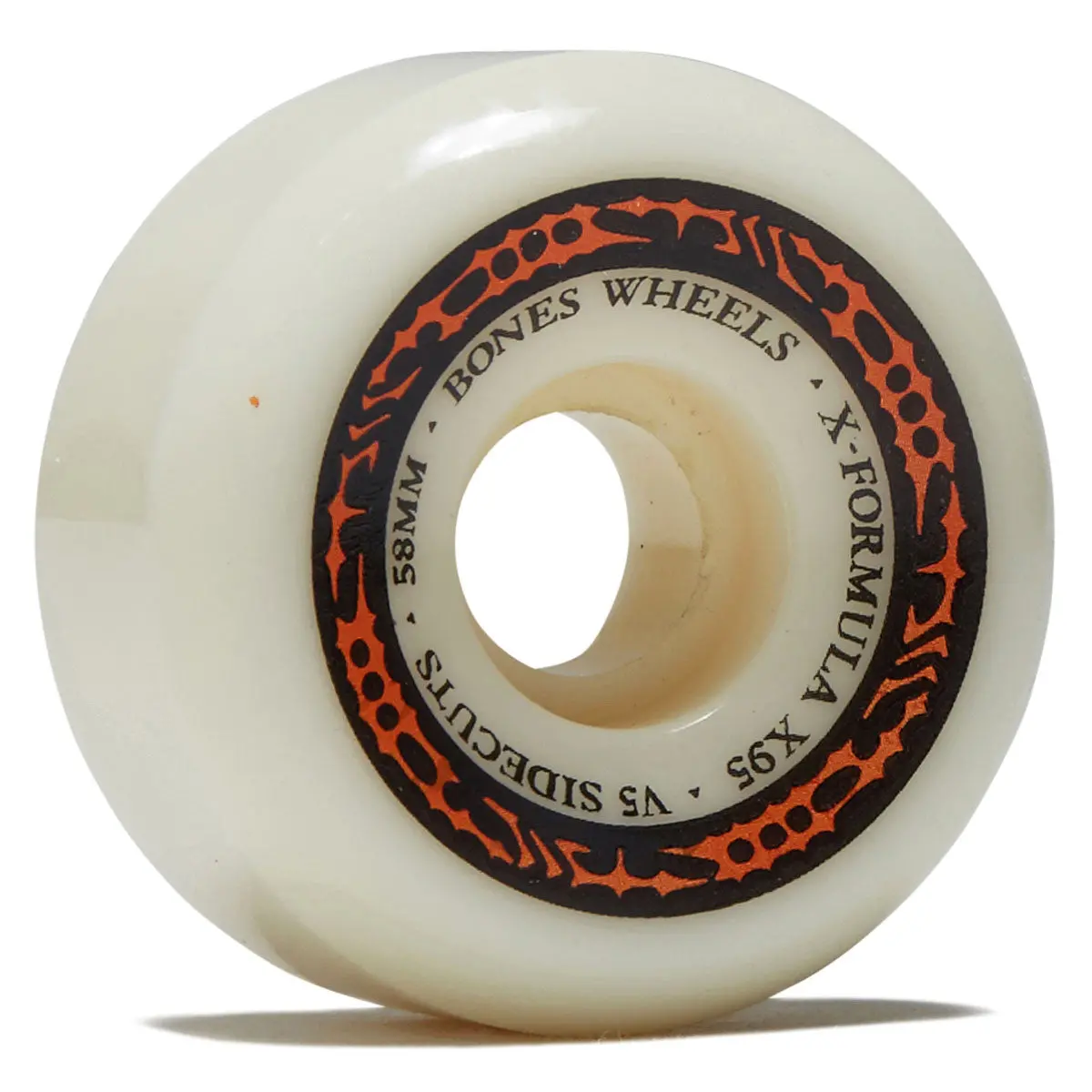 Bones X-Formula Sidecuts 95A V5 Sidecut Skateboard Wheels - 58Mm 1