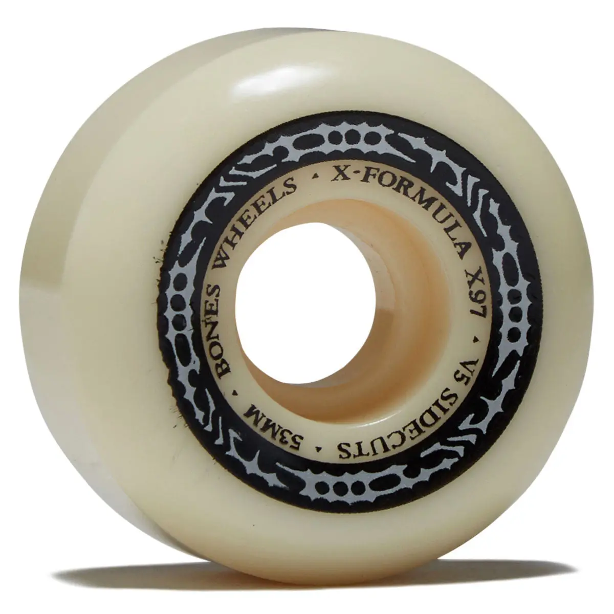Bones X-Formula Sidecuts 97A V5 Sidecut Skateboard Wheels - 53Mm 1
