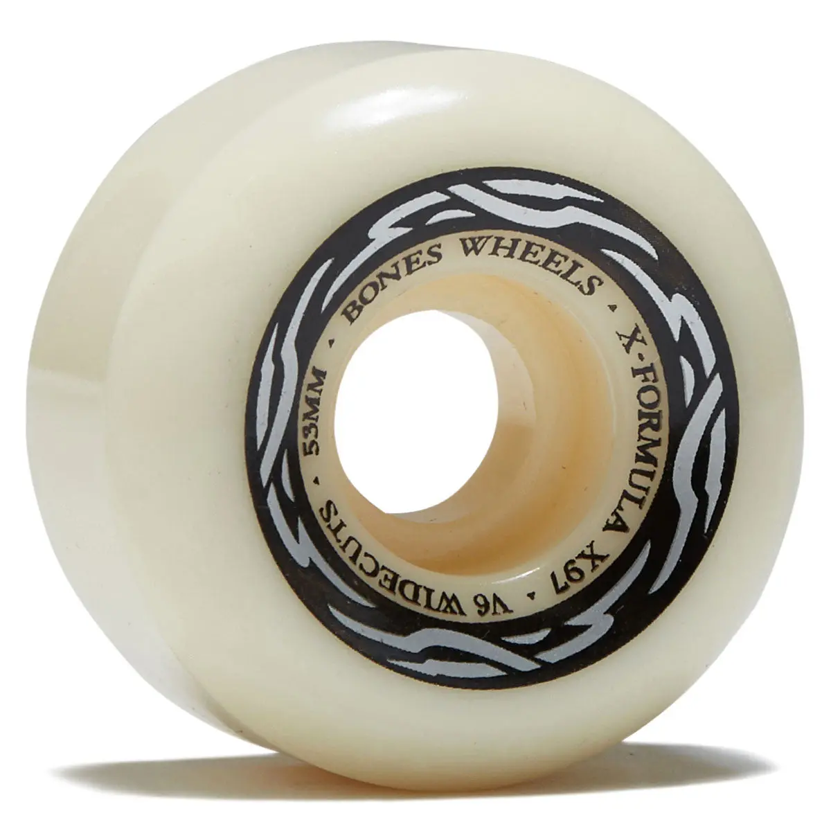 Bones X-Formula Widecuts 97A V6 Wide-Cut Skateboard Wheels - 53Mm 1