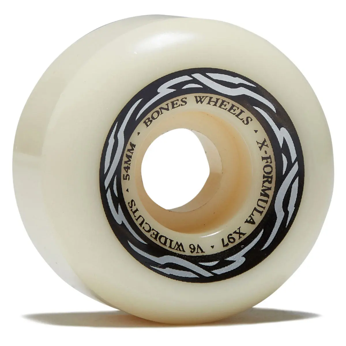 Bones X-Formula Widecuts 97A V6 Wide-Cut Skateboard Wheels - 54Mm 1