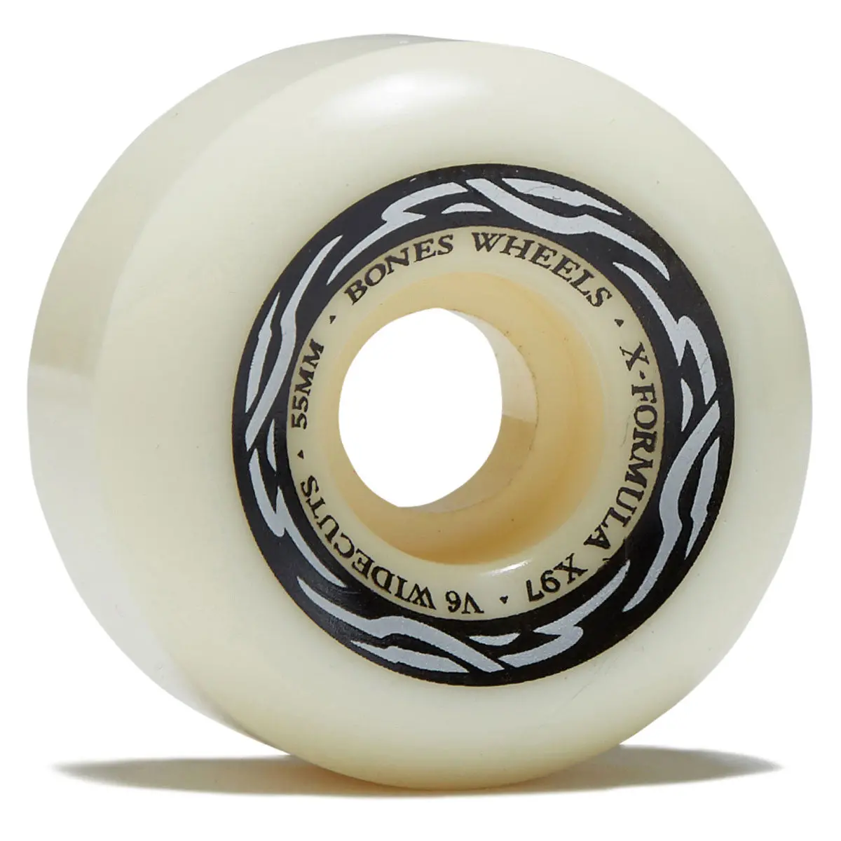 Bones X-Formula Widecuts 97A V6 Wide-Cut Skateboard Wheels - 55Mm 1