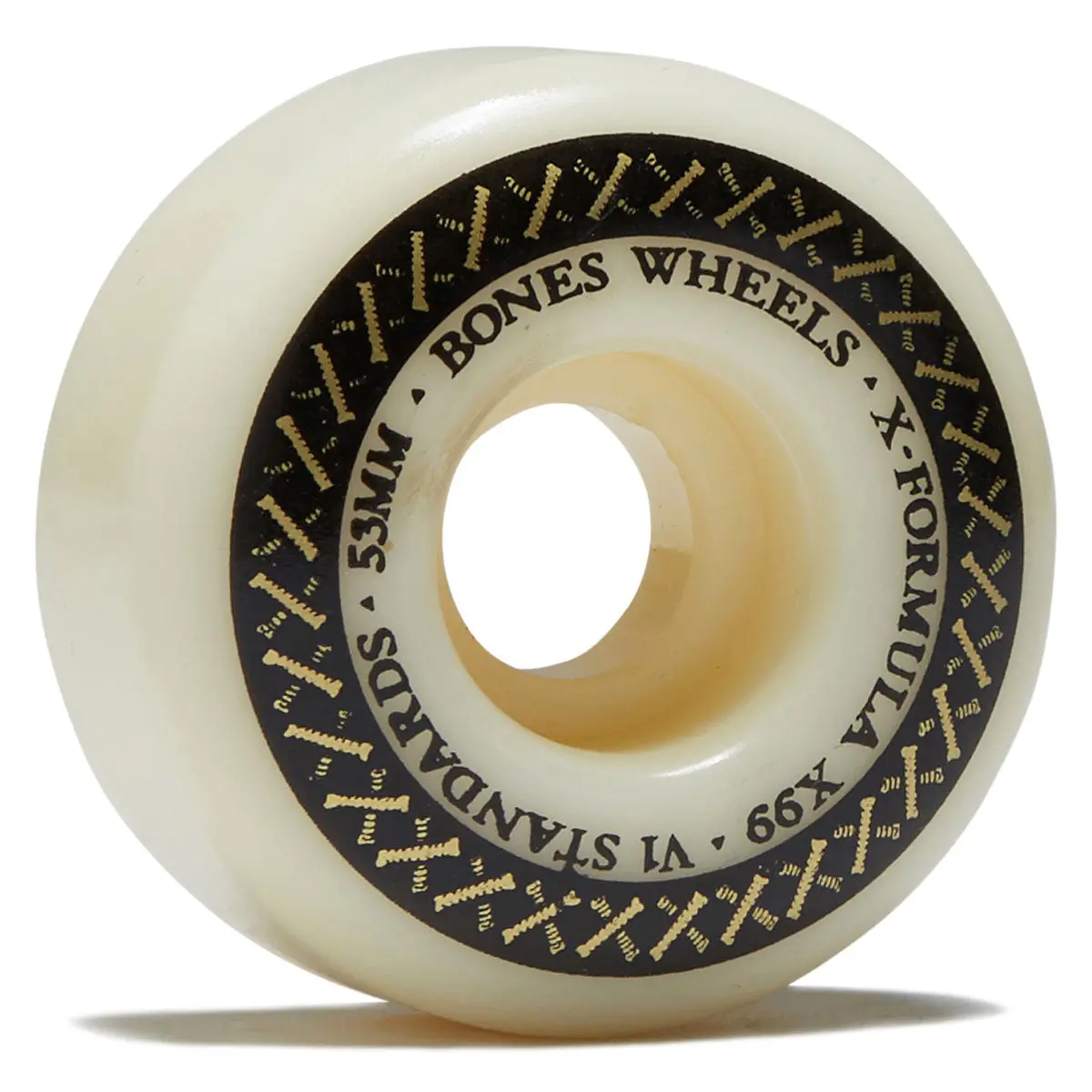Bones X-Formula Standards 99A V1 Skateboard Wheels - 53Mm 1