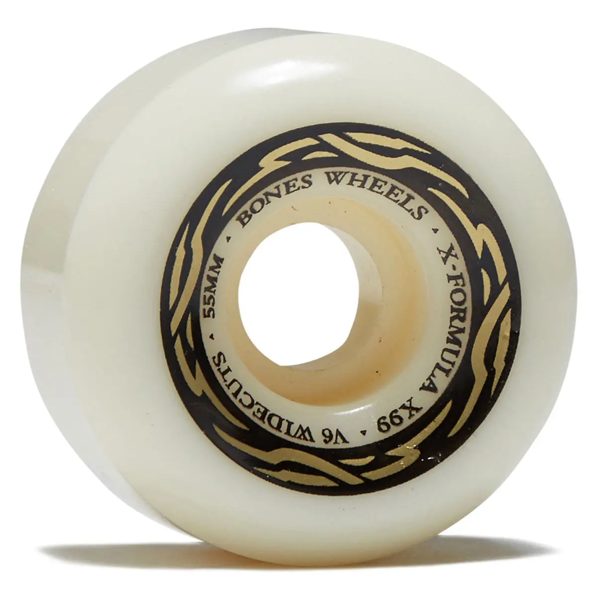 Bones X-Formula Widecuts 99A V6 Wide-Cut Skateboard Wheels - 55Mm 1