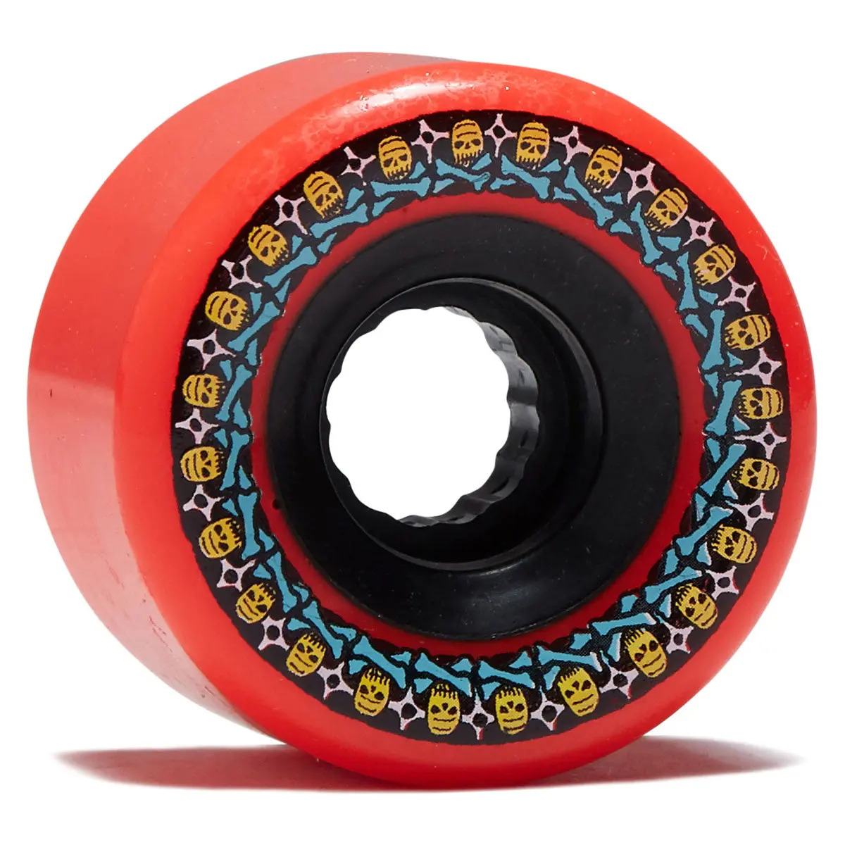 Bones Atf Rough Riders 80A Skateboard Wheels - Red - 56Mm 1