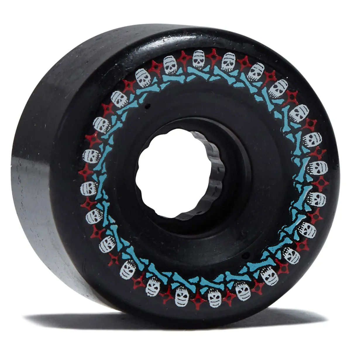 Bones Atf Rough Riders 80A Skateboard Wheels - Black - 56Mm 1