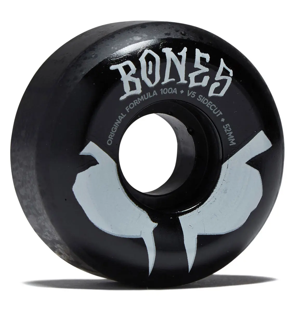 Bones 100S Sidecuts 100A V5 Sidecut Skateboard Wheels - Black 2026 - 52Mm 1