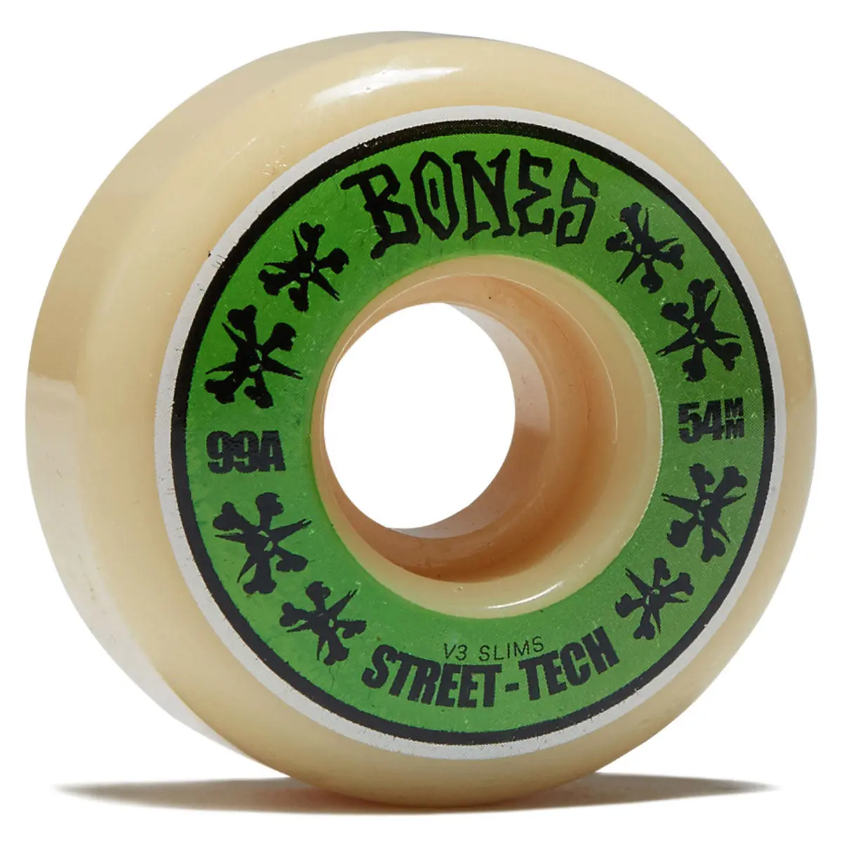 Bones Stf Slims 99A V3 Slim Skateboard Wheels - 54Mm 1