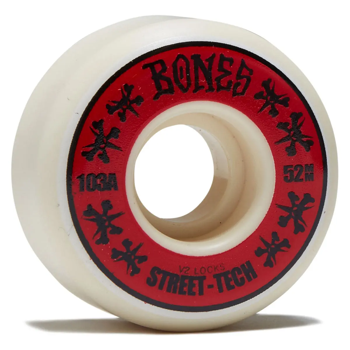 Bones Stf Locks 103A V2 Lock Skateboard Wheels - 52Mm 1