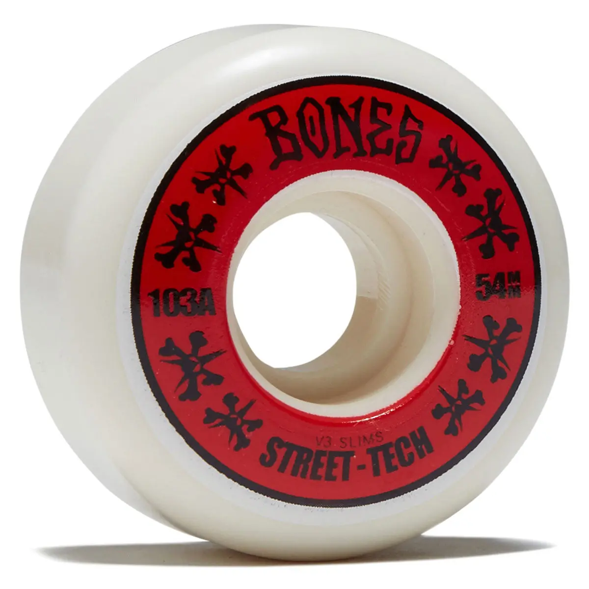 Bones Stf Slims 103A V3 Slim Skateboard Wheels - 54Mm 1