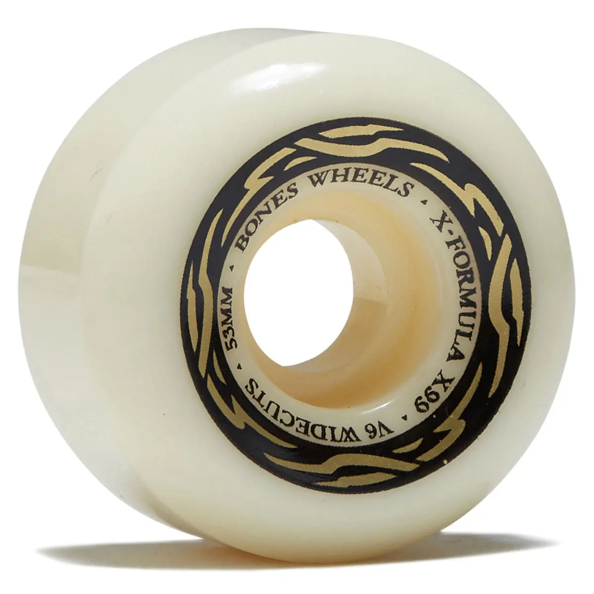Bones X-Formula Widecuts 99A V6 Wide-Cut Skateboard Wheels - 53Mm 1