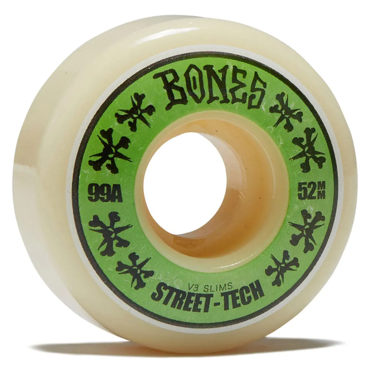 Bones Stf Slims 99A V3 Slim Skateboard Wheels - 52Mm 1