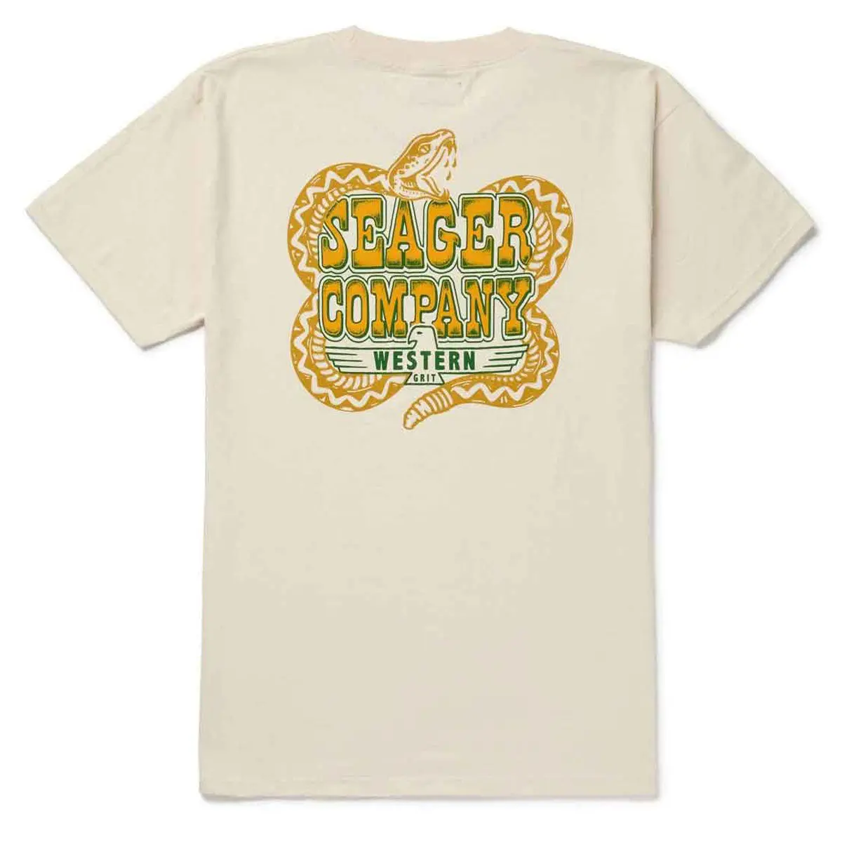 Seager Rattler T-Shirt - Vintage White 1