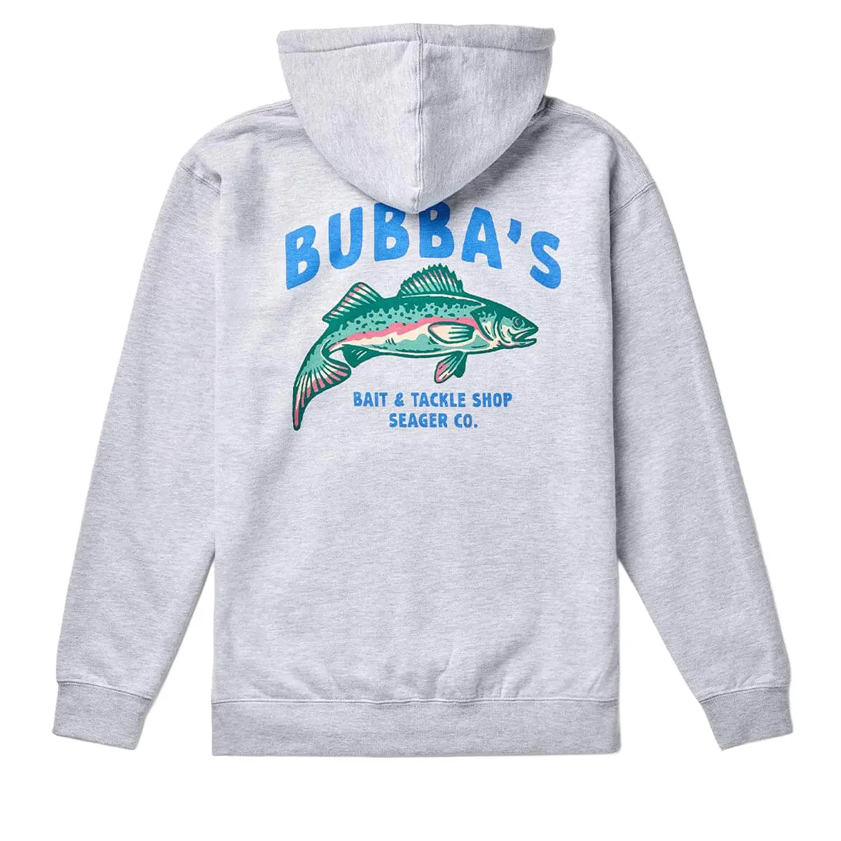 Seager Bubbas Hoodie - Heather Grey 1