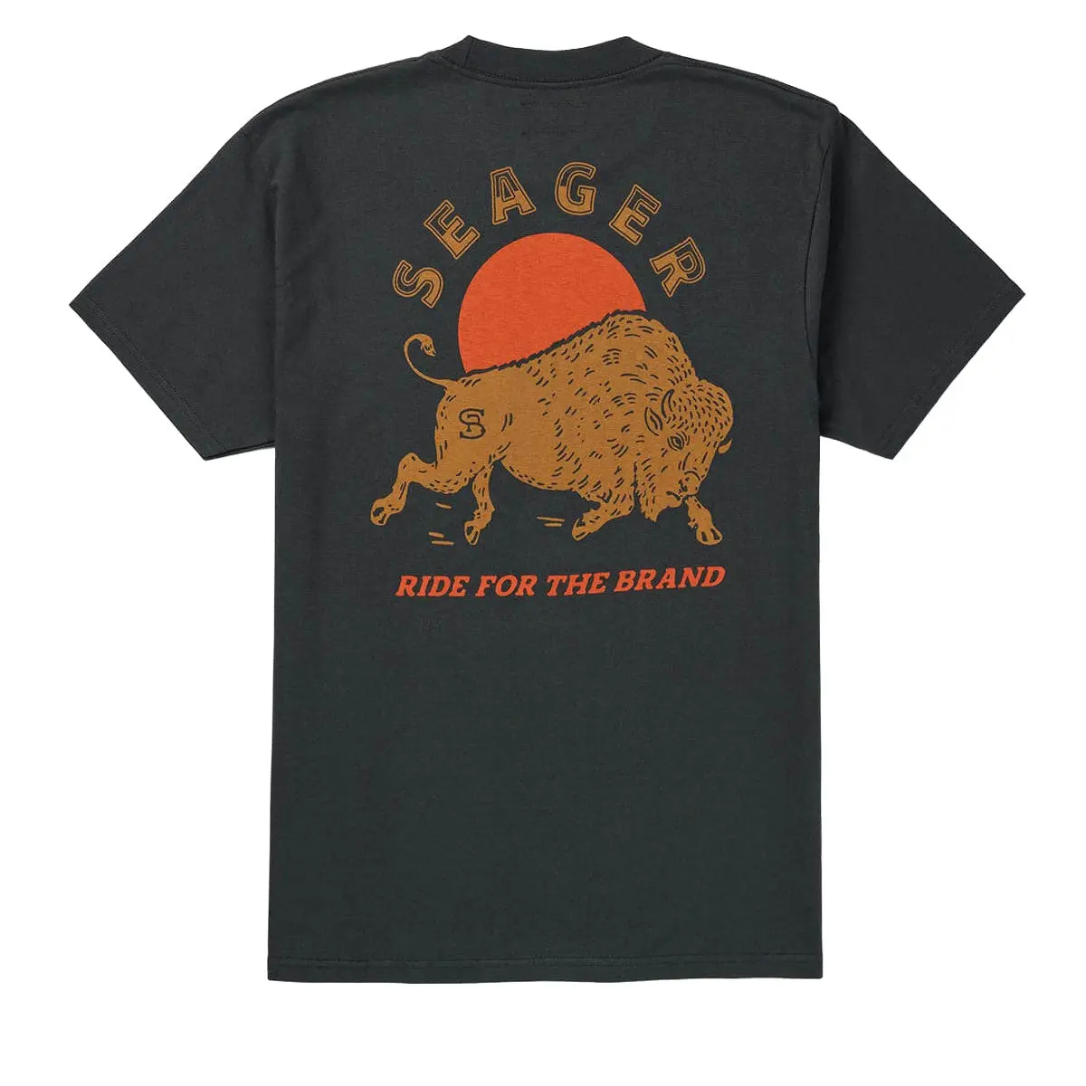 Seager Ride For The Brand T-Shirt - Vintage Black 1