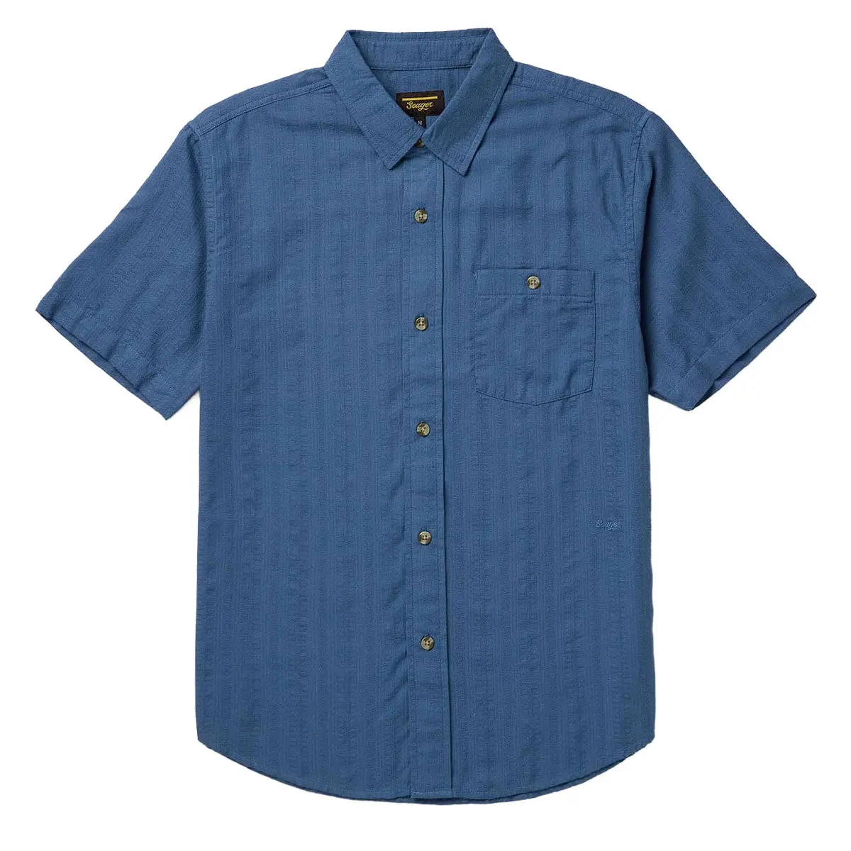 Seager Caldera Shirt - Faded Denim 1