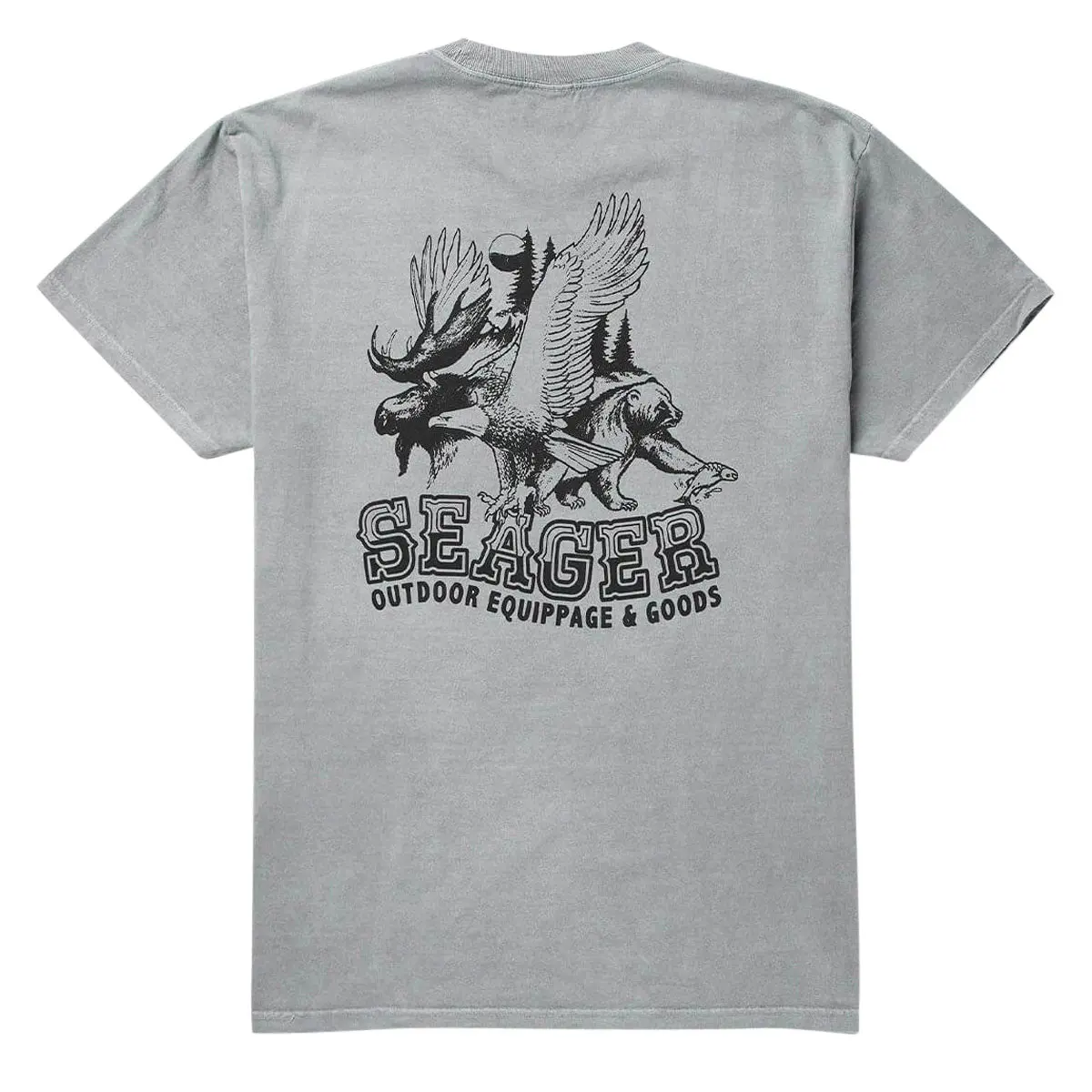 Seager Premium Reserve T-Shirt - Pigment Grey 1