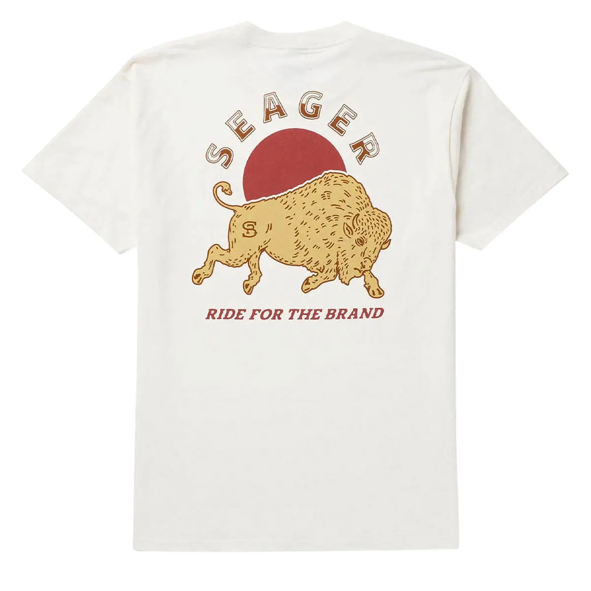 Seager Ride For The Brand T-Shirt - Vintage White 1
