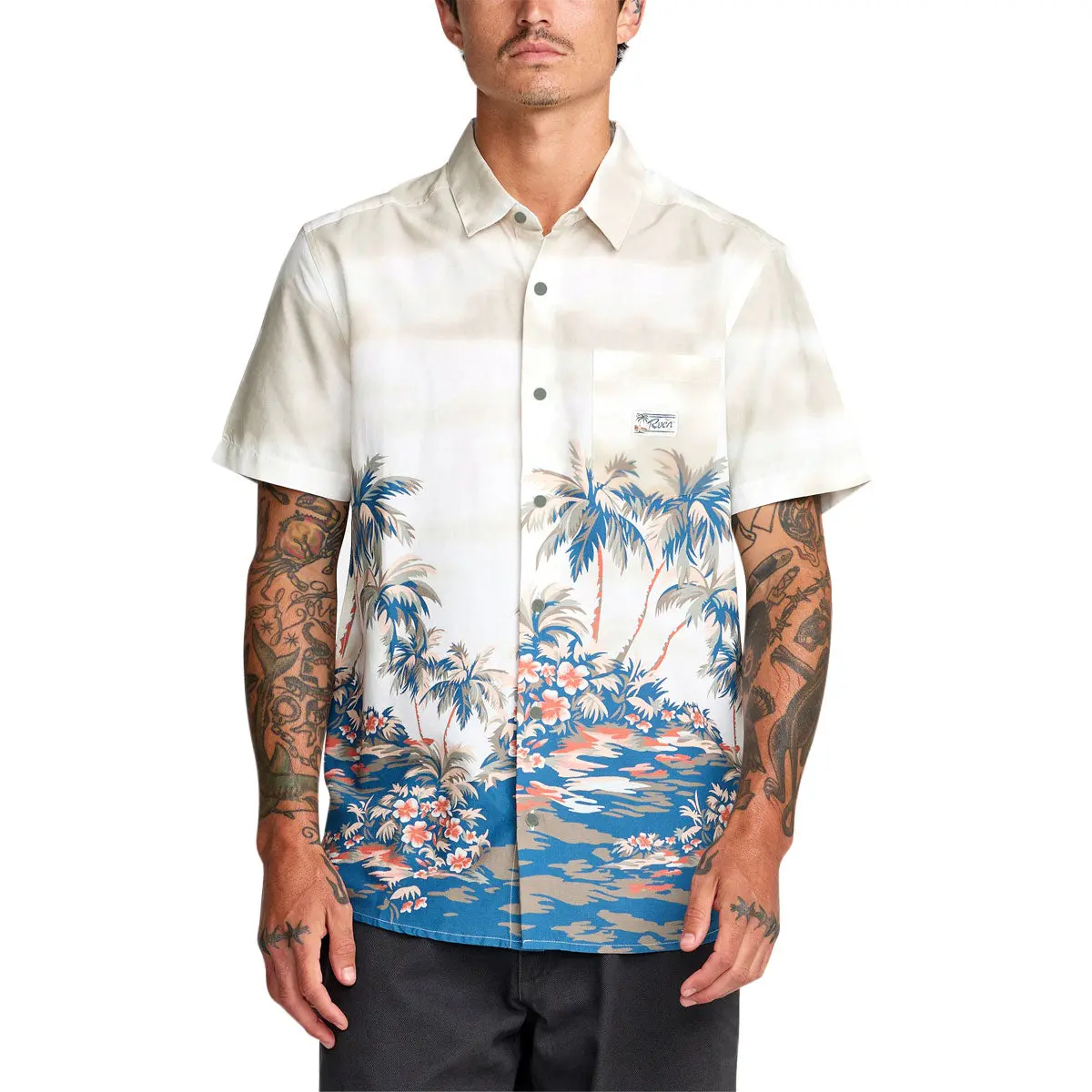Rvca Peninsula Shirt - Multi 1