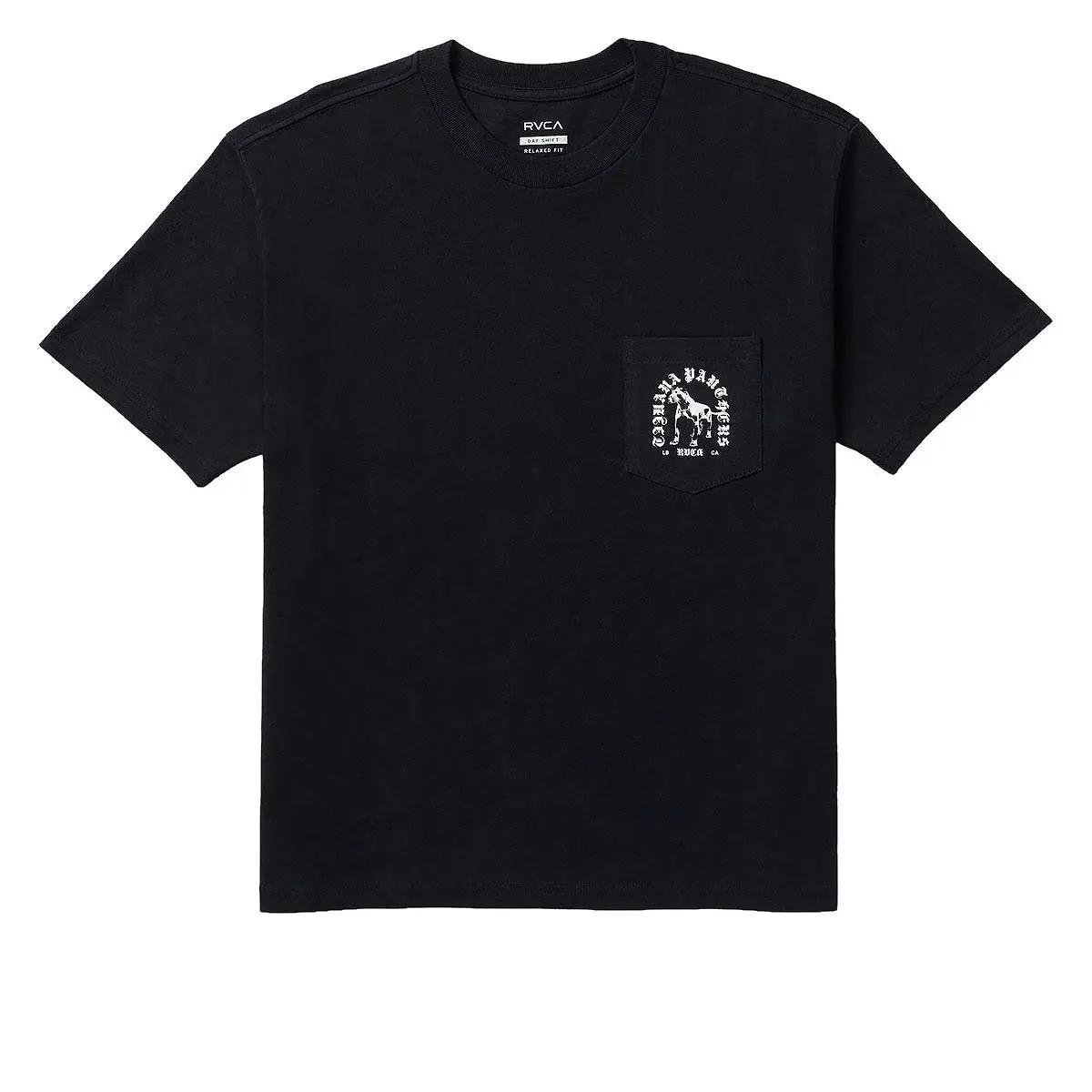 Rvca Bad Panther T-Shirt - Black 1