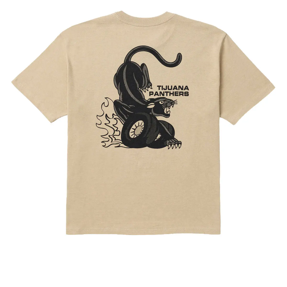 Rvca Burner T-Shirt - Khaki 1